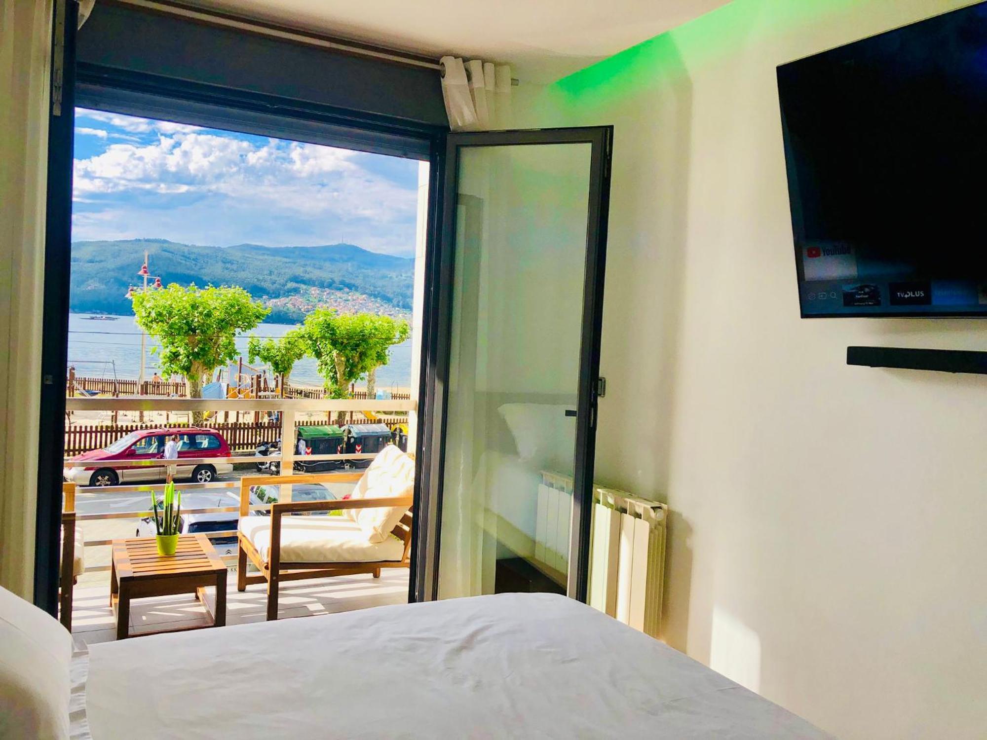 Apartamento Exclusivo A Pie De Playa Comarca de Comarca de Vigo Buitenkant foto