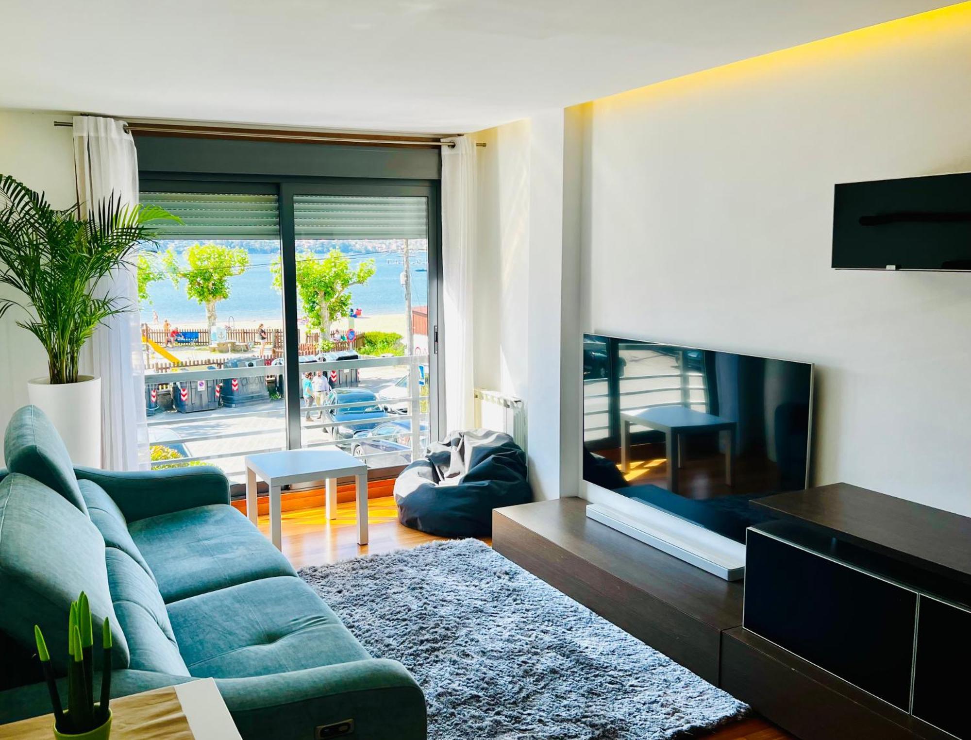 Apartamento Exclusivo A Pie De Playa Comarca de Comarca de Vigo Buitenkant foto