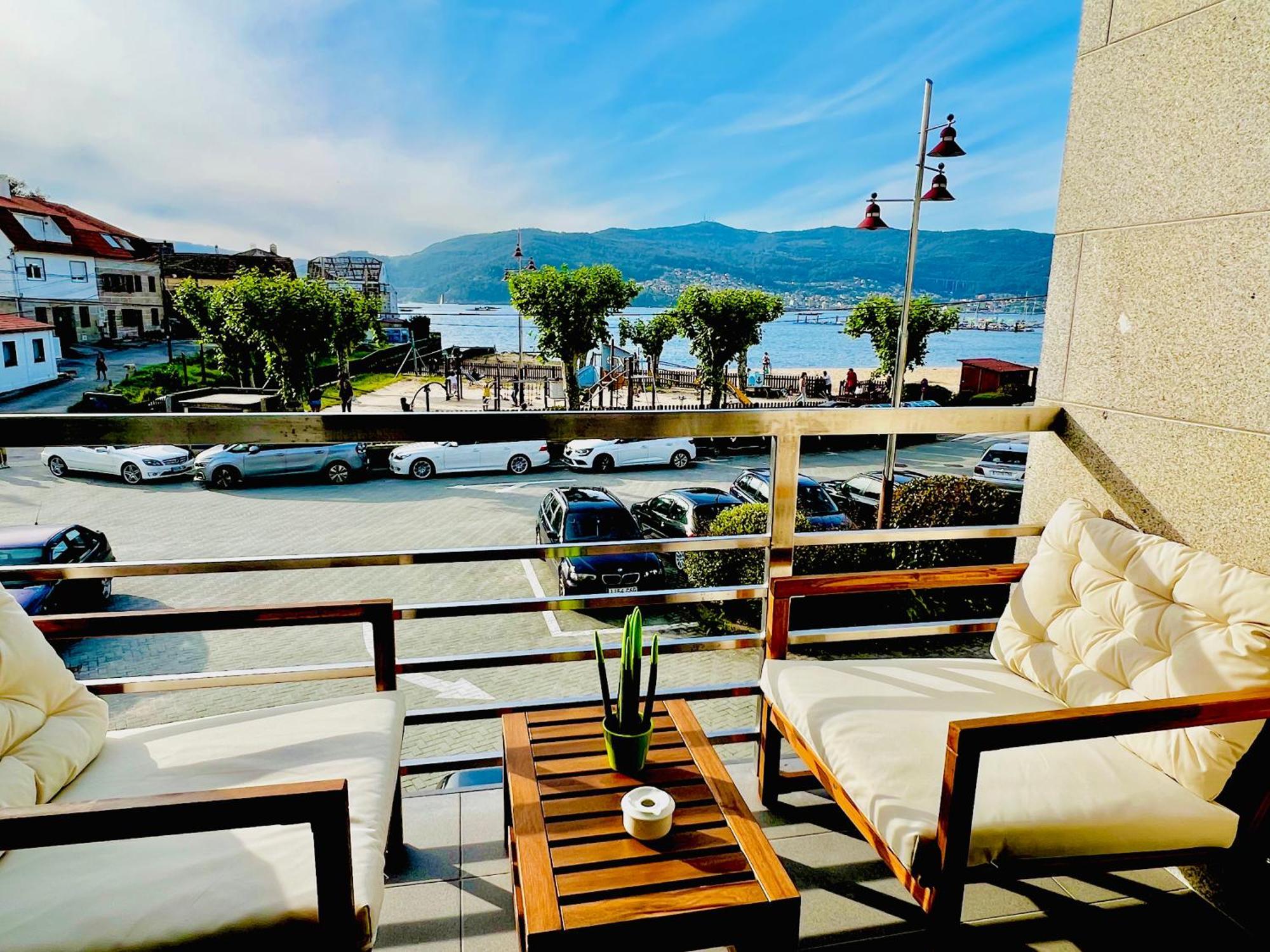 Apartamento Exclusivo A Pie De Playa Comarca de Comarca de Vigo Buitenkant foto